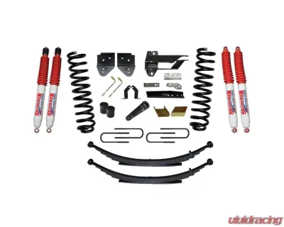 Skyjacker Suspension Lift Kit w/Shock 6 Inch Lift w/Front Coil Springs Rear Leaf Springs Hydro 7000 Shocks Ford F-250 | F-350 Super Duty Diesel 2017-2019 - F17651KS-H