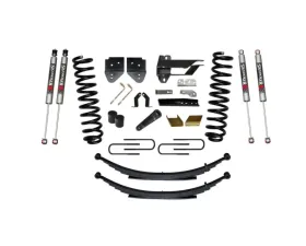 Skyjacker Suspension Lift Kit w/Shock 6 Inch Lift w/Front Coil Springs Rear Leaf Springs M9500 Monotube Shocks Ford F-250 | F-350 Super Duty Diesel 2017-2019