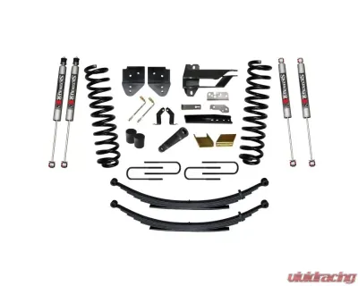 Skyjacker Suspension Lift Kit w/Shock 6 Inch Lift w/Front Coil Springs Rear Leaf Springs M9500 Monotube Shocks Ford F-250 | F-350 Super Duty Diesel 2017-2019 - F17651KS-M