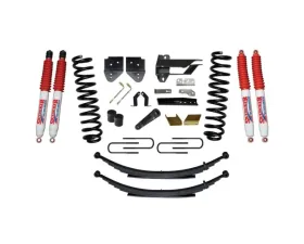 Skyjacker Suspension Lift Kit w/Shock 6 Inch Lift w/Front Coil Springs Rear Leaf Springs Nitro 8000 Ford F-250 | F-350 Super Duty Diesel 2017-2019