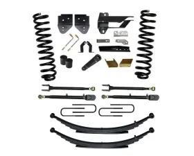 Skyjacker Class II Lift Kit 6 Inch Lift w/Front Coil Springs Rear Leaf Springs Adjustable 4-Links Ford F-250 | F-350 Super Duty Diesel 2017-2019