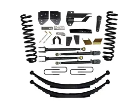 Skyjacker Class II Lift Kit 8.5 Inch Lift w/Front Coil Springs Rear Leaf Springs Adjustable 4-Links Ford F-250 | F-350 Super Duty Diesel 2017-2019
