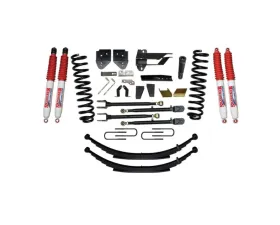 Skyjacker Suspension Lift Kit w/Shock 8.5 Inch Lift w/Front Coil Springs Rear Leaf Springs Adjustable 4-Links Hydro 7000 Shocks Ford F-250 | F-350 Super Duty Diesel 2017-2019
