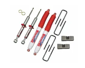 Skyjacker Suspension Lift Kit w/ Shock 3 Inch Lift w/ 2 Nitro Shocks Red Boot Ford F-150 | F-150 Heritage 2004-2008
