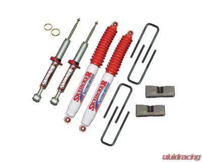 Skyjacker Suspension Lift Kit w/ Shock 3 Inch Lift w/ 2 Nitro Shocks Red Boot Ford F-150 | F-150 Heritage 2004-2008 - F432STBN-R