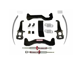 Skyjacker Lift Kit 6 Inch Lift w/Replacement Performance Front Struts Steering Knuckles No Skid Plate Ford F-150 2004-2008