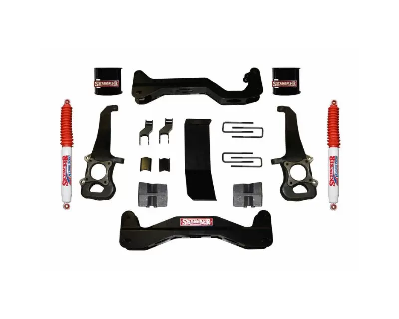 Skyjacker Suspension Lift Kit w/Shock 6 Inch Lift Ford F-150 2004-2008 - F460BKH