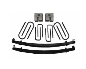 Skyjacker Lift Kit 4 Inch Lift w/Front Leaf Springs Front/Rear U Bolt Kits Spring Bushing Kit Rear Block Ford F-250 1977-1979