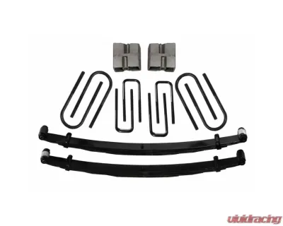 Skyjacker Lift Kit 4 Inch Lift w/Front Leaf Springs Front/Rear U Bolt Kits Spring Bushing Kit Rear Block Ford F-250 1977-1979 - F749K