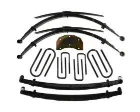 Skyjacker Lift Kit 5-6 Inch Lift w/Front/Rear Leaf Springs Front/Rear U Bolt Kits Spring Bushing Kit Track Bar Bracket Ford F-350 | F-250 HD 1986-1997