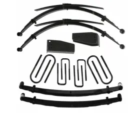 Skyjacker Lift Kit 6 Inch Lift w/Front/Rear Leaf Springs Hinge Brackets Front/Rear U Bolt Kits Spring Bushing Kit Ford F-250 | F-350 1980-1998