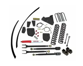 Skyjacker Class II Lift Kit 8 Inch Lift Incl Front Coils | Rear Add-A-Leafs Ford F-250 Super Duty 2008-2010
