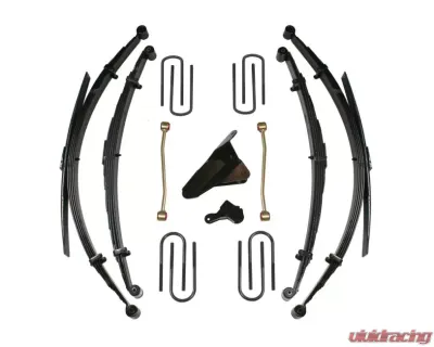 Skyjacker Lift Kit 6 Inch Lift w/Front Rear Leaf Springs Track Bar Brackets Front/Rear U Bolt Kits Spring Bushing Kit Sway Bar Links Ford F-250 | F-350 Super Duty 1999 - F9603MKS