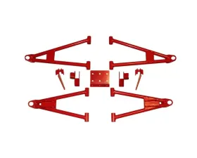 Skyjacker Forward A-Arm Kit w/ Front Upper A-Arms Front Lower A-Arms Front Upper Shock Relocation Brackets Polaris Ranger 800 Crew EPS 12 Polaris Ranger 800 Crew EPS LE 2010-2012