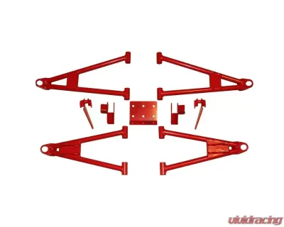 Skyjacker Forward A-Arm Kit w/ Front Upper A-Arms Front Lower A-Arms Front Upper Shock Relocation Brackets Polaris Ranger 800 Crew EPS 12 Polaris Ranger 800 Crew EPS LE 2010-2012 - FAA301