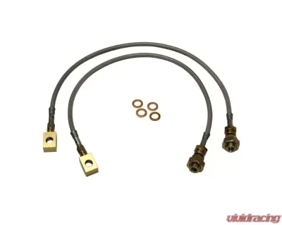 Skyjacker Stainless Steel Brake Line Front 7200 GVWR Or Less Lift Height 3-4 Inch Pair Chevrolet Blazer | Pickup 1970-1978 - FBL16