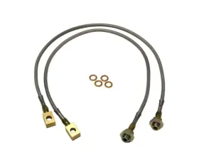 Skyjacker Stainless Steel Brake Line Front 7200 GVWR Or Less Lift Height 6-8 Inch Pair Chevrolet Blazer | Pickup 1970-1978
