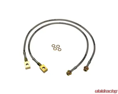 Skyjacker Stainless Steel Brake Line Front 7200 GVWR Or Less Lift Height 6-8 Inch Pair Chevrolet Blazer | Pickup 1979-1991 - FBL19