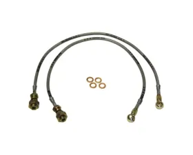 Skyjacker Stainless Steel Brake Line Front 8600 GVWR Or Greater Lift Height 3-4 Inch Pair Chevrolet Suburban | GMC 1970-1978