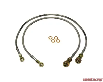 Skyjacker Stainless Steel Brake Line Front 8600 GVWR Or Greater Lift Height 6-8 Inch Pair Chevrolet Suburban | GMC 1970-1978 - FBL28