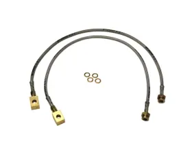 Skyjacker Stainless Steel Brake Line Front Lift Height 4-8 Inch Pair Ford Ranger | Bronco II 1983-1988