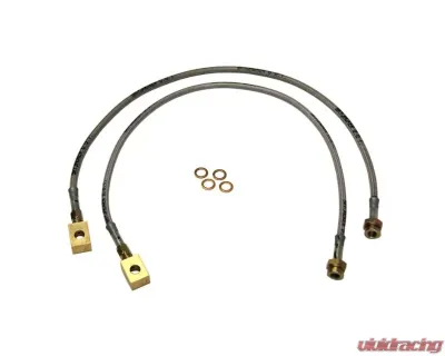 Skyjacker Stainless Steel Brake Line Front Lift Height 4-8 Inch Pair Ford Ranger | Bronco II 1983-1988 - FBL35