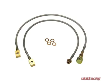 Skyjacker Stainless Steel Brake Line Front Lift Height 4-6 Inch Pair Ford | Mazda 1988-1997 - FBL36