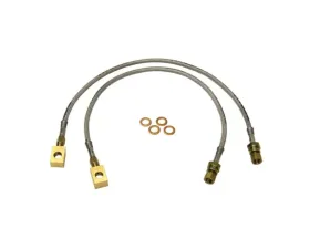 Skyjacker Stainless Steel Brake Line Front Lift Height 2-4 Inch Pair International Scout II1975-1980