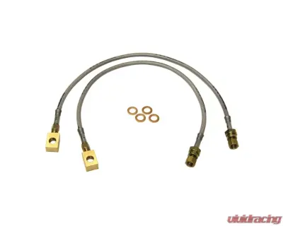 Skyjacker Stainless Steel Brake Line Front Lift Height 2-4 Inch Pair International Scout II1975-1980 - FBL50