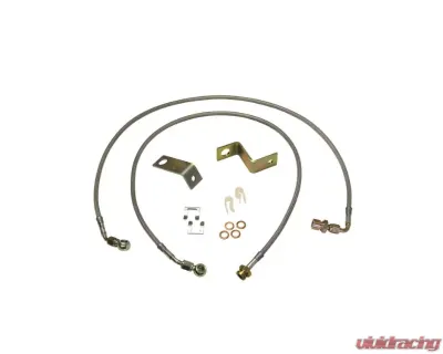 Skyjacker Stainless Steel Brake Line Front Lift Height 4 Inch Pair Ford F-250 | F-350 Superduty 2005-2007 - FBL54