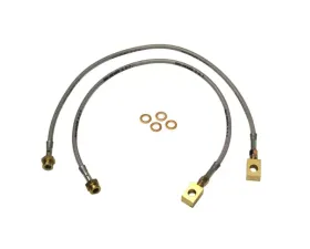 Skyjacker Stainless Steel Brake Line Front Lift Height 4-8 Inch Pair Ford Bronco | F-150 1980-1989