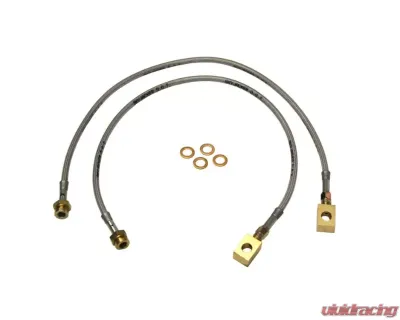 Skyjacker Stainless Steel Brake Line Front Lift Height 4-8 Inch Pair Ford Bronco | F-150 1980-1989 - FBL80