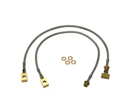 Skyjacker Stainless Steel Brake Line Front Lift Height 4-6 Inch Pair Ford F-250 | F-350 1990-1997