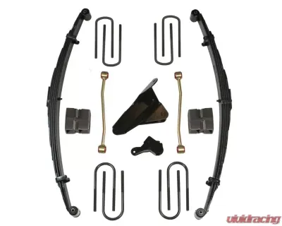 Skyjacker Lift Kit 6 Inch Lift w/Front Leaf Springs Track Bar Brackets Front/Rear U Bolt Kits Spring Bushing Kit Rear Block Sway Bar End Links Ford Excursion 2000-2005 - FE65MK
