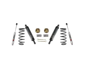 Skyjacker Suspension Lift Kit w/Shock 3 Inch Lift w/Front Coil-Over Shocks Front Coil Springs Coil-Over Shock Brackets Rear Coil Spring Rear Sway Bar Link Rear M95 Monotube Shock Toyota FJ Cruiser 2007-2014