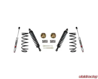 Skyjacker Suspension Lift Kit w/Shock 3 Inch Lift w/Front Coil-Over Shocks Front Coil Springs Coil-Over Shock Brackets Rear Coil Spring Rear Sway Bar Link Rear M95 Monotube Shock Toyota FJ Cruiser 2007-2014 - FJ730BM