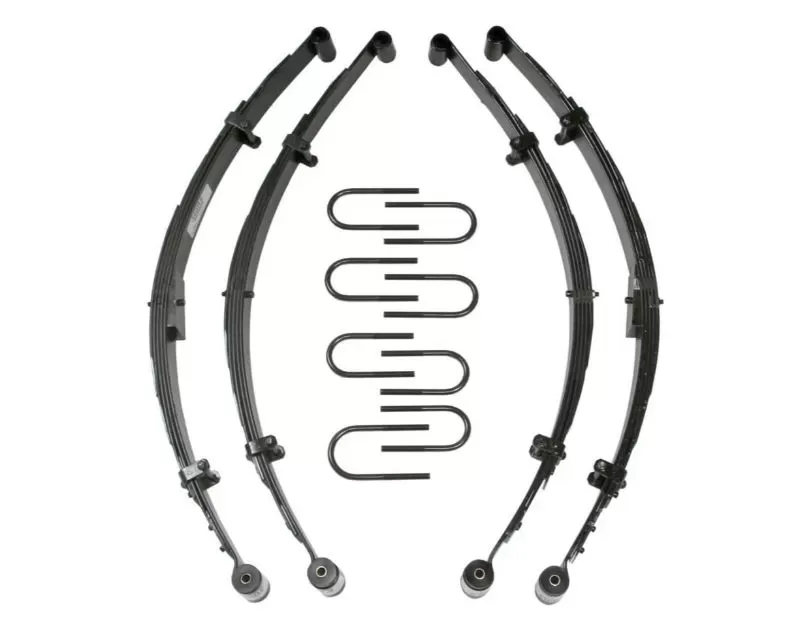 Skyjacker Lift Kit 3.5"4 Inch Lift w/Front/Rear Leaf Springs Front/Rear Bushing Kits Front/Rear U Bolt Kits Jeep CJ5 | CJ7 | Scrambler 1976-1985 - J40K