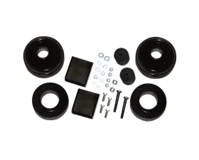 Skyjacker Lift Kit 2 Inch Lift w/ Front | Rear 2 Inch Polyurethane Coil Spring Spacers w/ Bump Stop Spacers Jeep Wrangler JK 2007-2018