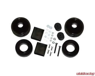 Skyjacker Lift Kit 2 Inch Lift w/ Front | Rear 2 Inch Polyurethane Coil Spring Spacers w/ Bump Stop Spacers Jeep Wrangler JK 2007-2018 - JK20