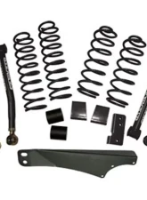 Skyjacker 2.5 Inch Value Short Arm Lift Kit Jeep Wrangler & Rubicon 4WD 07-11                                     - JK2501K-SVX - Image 2