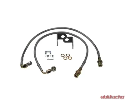 Skyjacker Stainless Steel Brake Line Front Lift Height 4-7 Inch Pair Jeep Wrangler JK 2007-2018 - JKFBL60