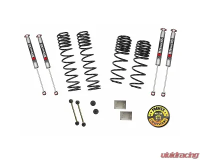 Skyjacker Suspension Lift Kit w/M95 Monotube Shocks 1-1.5 Inch Lift Jeep Wrangler Unlimited Rubicon 2018-2019 - JL15RBPMLT