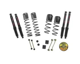 Skyjacker Long Travel Series Suspension Lift Kit w/Black Max Shocks 2-2.5 Inch Lift Jeep Wrangler Rubicon 2018-2020