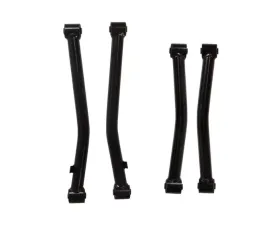 Skyjacker Heavy Duty Sway Bar End Link Kit Front & Rear Lower Link Set Lift Height 1-4 Inch w/ RB Bushings Jeep Wrangler JL 2018-2023