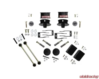 Skyjacker Long Travel Series Lift Kit 2.5 Inch Front 2 Inch Rear w/ Coil Spacers Bump Stop Extensions Shock Extension Brackets Extended Sway Bar Links Ford Wrangler JL 2018-2023 - JL25MSB