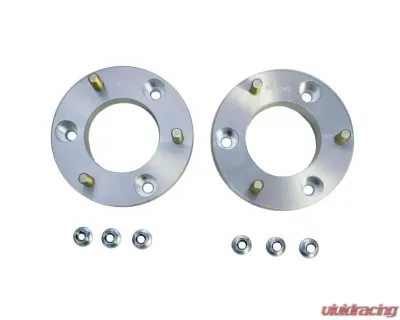 Skyjacker Aluminum Spacer Leveling Kit 2 Inch Lift Front w/Upper Strut Spacers Maximum Tire/Wheel: 33 x 12.50/17 Back Spacing Nissan Titan 2004-2017 - NT20MS