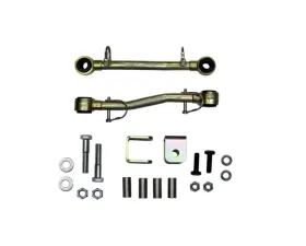Skyjacker Sway Bar Extended End Links Disconnect Front Lift Height 2.5-4 Inch Double Black Rubber Bushings Jeep Wrangler TJ 1997-2006