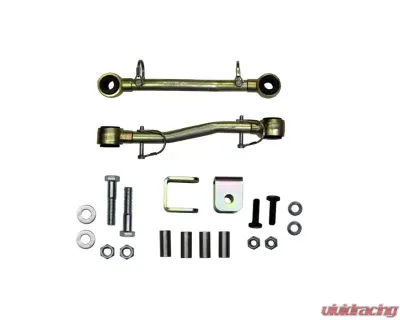 Skyjacker Sway Bar Extended End Links Disconnect Front Lift Height 2.5-4 Inch Double Black Rubber Bushings Jeep Wrangler TJ 1997-2006 - SBE120