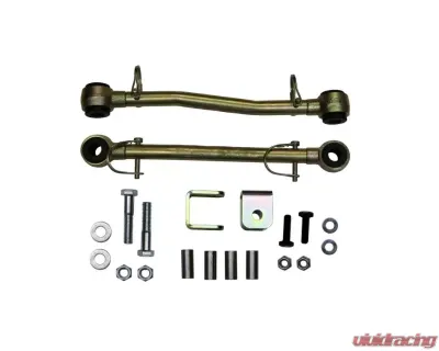 Skyjacker Sway Bar Extended End Links Disconnect Front Lift Height 6 Inch Double Black Rubber Bushings Jeep Wrangler | TJ 1997-2006 - SBE226