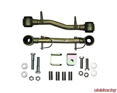 Skyjacker Sway Bar Extended End Links Disconnect Front Lift Height 3-4 Inch Double Black Rubber Bushings Jeep Cherokee 1984-2001 - SBE320